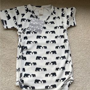 Kate Quinn Bear Kimono Style Bodysuit- NWT